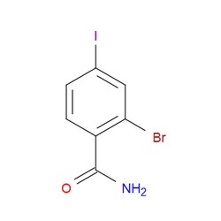 Aobchem&nbsp;2-Bromo-4-iodobenzamide | ≥95% | CAS 1261516-26-0 | C7H5BrINO | 10g