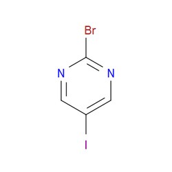 Aobchem 2-Bromo-5-iodopyrimidine | ≥97% | CAS 905856-70-4 | C4H2BrIN2 |