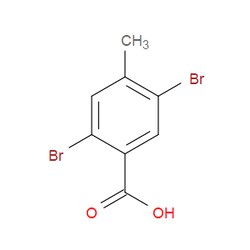 Aobchem&nbsp;2 5-Dibromo-4-methylbenzoic acid | ≥95% | CAS 20871-01-6 | C8H6Br2O2 | 5g