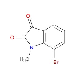 Aobchem&nbsp;7-Bromo-1-methylindoline-2 3-dione | ≥95% | CAS 906660-35-3 | C9H6BrNO2 | 1g