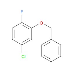 Aobchem&nbsp;2-(Benzyloxy)-4-chloro-1-fluorobenzene | ≥97% | CAS 1503132-93-1 | C13H10ClFO | 250mg