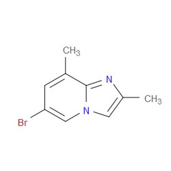 Aobchem&nbsp;6-Bromo-2 8-dimethylimidazo[1 2-a]pyridine | ≥95% | CAS 1216231-53-6 | C9H9BrN2 | 250mg