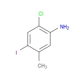 Aobchem&nbsp;2-Chloro-4-iodo-5-methylbenzenamine | ≥97% | CAS 1000341-54-7 | C7H7ClIN | 250mg