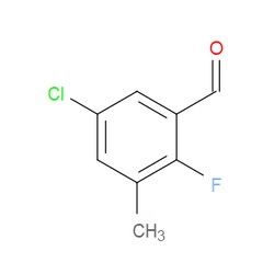 Aobchem&nbsp;5-Chloro-2-fluoro-3-methylbenzaldehyde | ≥97% | CAS 1538090-76-4 | C8H6ClFO | 500mg