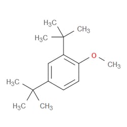 Aobchem&nbsp;2 4-Di-tert-butyl-1-methoxybenzene | ≥97% | CAS 17177-98-9 | C15H24O | 5g