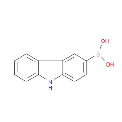 Aobchem&nbsp;9H-Carbazol-3-ylboronic acid | ≥97% | CAS 851524-97-5 | C12H10BNO2 | 250mg
