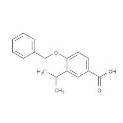 Aobchem&nbsp;4-(Benzyloxy)-3-isopropylbenzoic acid | ≥95% | CAS 1000604-03-4 | C17H18O3 | 5g