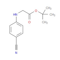 Aobchem&nbsp;Tert-butyl 2-((4-cyanophenyl)amino)acetate | ≥95% | CAS 144656-11-1 | C13H16N2O2 | 500mg