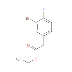 Aobchem&nbsp;(3-Bromo-4-fluorophenyl)acetic acid ethyl ester | ≥95% | CAS 1228689-75-5 | C10H10BrFO2 | 250mg