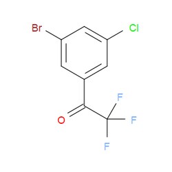 Aobchem&nbsp;1-(3-Bromo-5-chlorophenyl)-2 2 2-trifluoroethanone | ≥95% | CAS 1655515-91-5 | C8H3BrClF3O | 5g