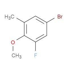 Aobchem&nbsp;5-Bromo-1-fluoro-2-methoxy-3-methylbenzene | ≥95% | CAS 1226799-88-7 | C8H8BrFO | 500mg