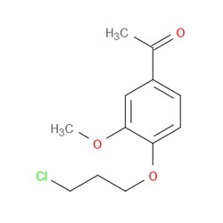 Aobchem&nbsp;1-[4-(3-Chloropropoxy)-3-methoxyphenyl]ethanone | ≥95% | CAS 58113-30-7 | C12H15ClO3 | 250mg