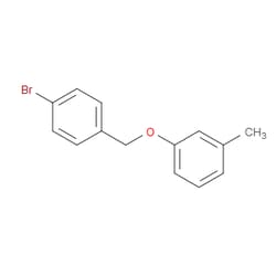 Aobchem&nbsp;Benzene  1-[(4-bromophenyl)methoxy]-3-methyl- | ≥97% | CAS 101985-81-3 | C14H13BrO | 500mg