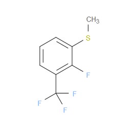 Aobchem&nbsp;2-Fluoro-1-(methylsulfanyl)-3-(trifluoromethyl)benzene | ≥97% | CAS 1824423-80-4 | C8H6F4S | 500mg