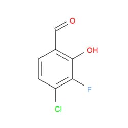 Aobchem&nbsp;4-Chloro-3-fluoro-2-hydroxybenzaldehyde | ≥97% | CAS 1427431-22-8 | C7H4ClFO2 | 5g