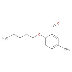 Aobchem&nbsp;5-Methyl-2-(pentyloxy)benzaldehyde | ≥97% | CAS 1405052-18-7 | C13H18O2 | 5g