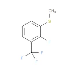 Aobchem&nbsp;2-Fluoro-1-(methylsulfanyl)-3-(trifluoromethyl)benzene | ≥97% | CAS 1824423-80-4 | C8H6F4S | 250mg