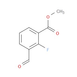 Aobchem&nbsp;Methyl 2-fluoro-3-formylbenzoate | ≥97% | CAS 1262419-96-4 | C9H7FO3 | 5g