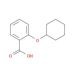 Aobchem&nbsp;2-(Cyclohexyloxy)benzoic acid | ≥95% | CAS 55751-60-5 | C13H16O3 | 250mg