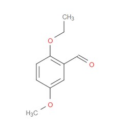 Aobchem&nbsp;2-Ethoxy-5-methoxy-benzaldehyde | ≥97% | CAS 39206-04-7 | C10H12O3 | 500mg