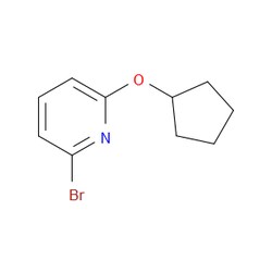 Aobchem&nbsp;2-Bromo-6-(cyclopentyloxy)pyridine | ≥95% | CAS 891842-81-2 | C10H12BrNO | 5g