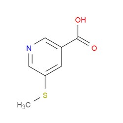 Aobchem&nbsp;5-(Methylthio)nicotinic acid | ≥97% | CAS 74470-28-3 | C7H7NO2S | 5g