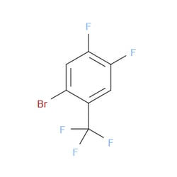 Aobchem&nbsp;Benzene  1-bromo-4 5-difluoro-2-(trifluoromethyl)- | ≥97% | CAS 112290-04-7 | C7H2BrF5 | 5g