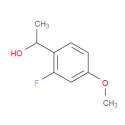 Aobchem&nbsp;1-(2-Fluoro-4-methoxyphenyl)ethanol | ≥95% | CAS 74457-87-7 | C9H11FO2 | 500mg
