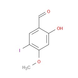 Aobchem&nbsp;2-Hydroxy-5-iodo-4-methoxybenzaldehyde | ≥97% | CAS 237056-75-6 | C8H7IO3 | 5g