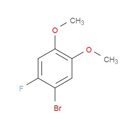 Aobchem&nbsp;1-Bromo-2-fluoro-4 5-dimethoxybenzene | ≥97% | CAS 1095544-81-2 | C8H8BrFO2 | 1g