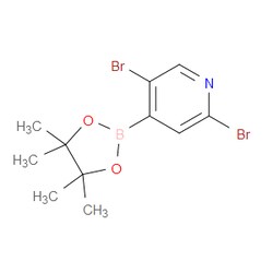 Aobchem&nbsp;2 5-Dibromo-4-pyridinylboronic acid pinacol ester | ≥97% | CAS 1451391-18-6 | C11H14BBr2NO2 | 1g