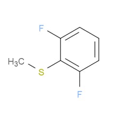 Aobchem&nbsp;2 6-Difluorothioanisole | ≥97% | CAS 91524-69-5 | C7H6F2S | 250mg
