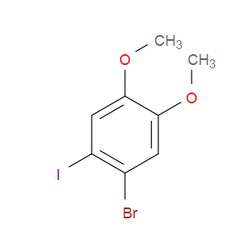 Aobchem&nbsp;1-Bromo-2-iodo-4 5-dimethoxybenzene | ≥97% | CAS 89978-46-1 | C8H8BrIO2 | 1g