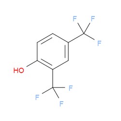 Aobchem&nbsp;2 4-Bis(trifluoromethyl)phenol | ≥97% | CAS 908848-70-4 | C8H4F6O | 5g