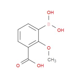 Aobchem&nbsp;3-Carboxy-2-methoxyphenylboronic acid | ≥97% | CAS 913836-10-9 | C8H9BO5 | 250mg