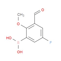 Aobchem&nbsp;5-Fluoro-3-formyl-2-methoxyphenylboronic acid | ≥95% | CAS 1072951-73-5 | C8H8BFO4 | 10g