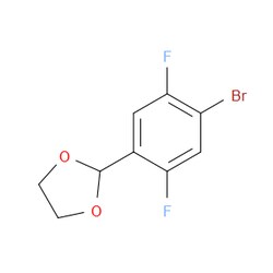 Aobchem&nbsp;2-(4-Bromo-2 5-difluorophenyl)-1 3-dioxolane | ≥95% | CAS 940314-57-8 | C9H7BrF2O2 | 250mg