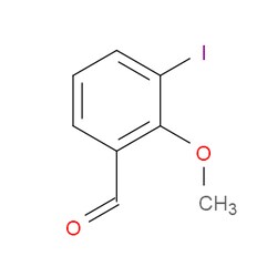 Aobchem&nbsp;3-Iodo-2-methoxybenzaldehyde | ≥95% | CAS 874347-49-6 | C8H7IO2 | 250mg