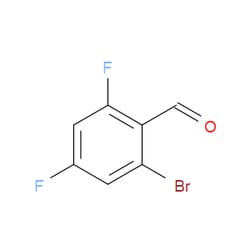 Aobchem&nbsp;2-Bromo-4 6-difluorobenzaldehyde | ≥95% | CAS 154650-59-6 | C7H3BrF2O | 5g