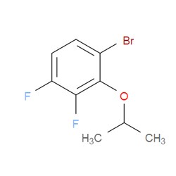 Aobchem&nbsp;1-Bromo-3 4-difluoro-2-isopropoxybenzene | ≥97% | CAS 1242070-97-8 | C9H9BrF2O | 250mg