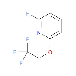 Aobchem&nbsp;2-Fluoro-6-(2 2 2-trifluoroethoxy)pyridine | ≥95% | CAS 1207670-88-9 | C7H5F4NO | 500mg