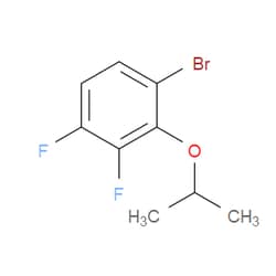 Aobchem&nbsp;1-Bromo-3 4-difluoro-2-isopropoxybenzene | ≥97% | CAS 1242070-97-8 | C9H9BrF2O | 5g