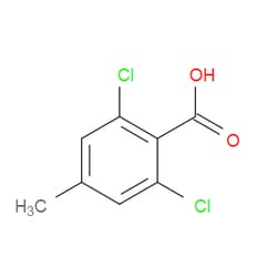 Aobchem&nbsp;2 6-Dichloro-4-methyl-benzoic acid | ≥97% | CAS 99520-05-5 | C8H6Cl2O2 | 500mg