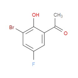 Aobchem&nbsp;1-(3-Bromo-5-fluoro-2-hydroxyphenyl)ethanone | ≥95% | CAS 393-62-4 | C8H6BrFO2 | 5g