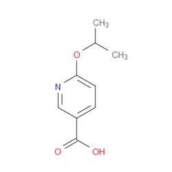 Aobchem&nbsp;6-Isopropoxynicotnic acid | ≥97% | CAS 223127-05-7 | C9H11NO3 | 250mg