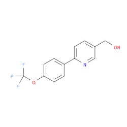 Aobchem&nbsp;2-(4-(Trifluoromethoxy)phenyl)pyridine-5-methanol | ≥97% | CAS 851069-96-0 | C13H10F3NO2 | 5g