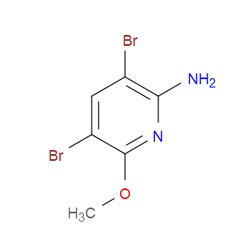 Aobchem&nbsp;3 5-Dibromo-6-methoxy-2-pyridinamine | ≥97% | CAS 1261269-56-0 | C6H6Br2N2O | 5g