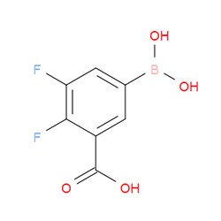 Aobchem&nbsp;3-Carboxy-4 5-difluorophenylboronic acid | ≥97% | CAS 1217500-81-6 | C7H5BF2O4 | 5g