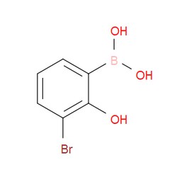 Aobchem&nbsp;3-Bromo-2-hydroxyphenyl boronic acid | ≥95% | CAS 89488-24-4 | C6H6BBrO3 | 5g