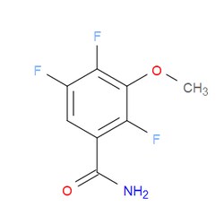 Aobchem&nbsp;2 4 5-Trifluoro-3-methoxybenzamide | ≥97% | CAS 112811-64-0 | C8H6F3NO2 | 1g